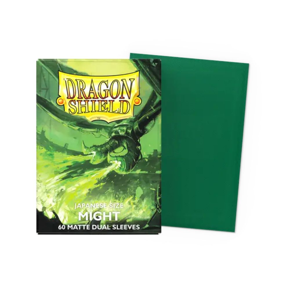 Dragon Shield Sleeves: Japanese Matte Dual - Might 60CT / # AT-15158