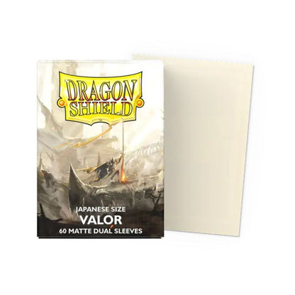 Dragon Shield Sleeves: Japanese Matte Dual - Valor 60CT / # AT-15159