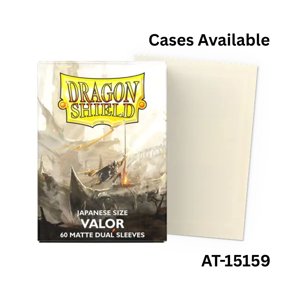 Dragon Shield Sleeves: Japanese Matte Dual - Valor 60CT / # AT-15159