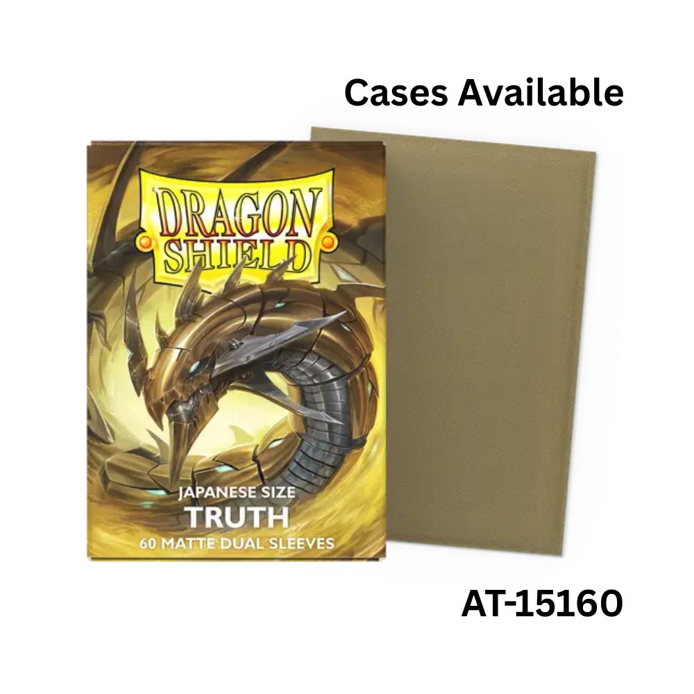 Dragon Shield Sleeves: Japanese Matte Dual - Truth 60CT / # AT-15160