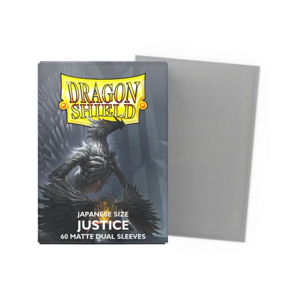 Dragon Shield Sleeves: Japanese Matte Dual - Justice 60CT / # AT-15161