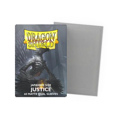 Dragon Shield Sleeves: Japanese Matte Dual - Justice 60CT / # AT-15161