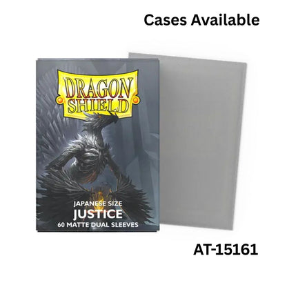 Dragon Shield Sleeves: Japanese Matte Dual - Justice 60CT / # AT-15161