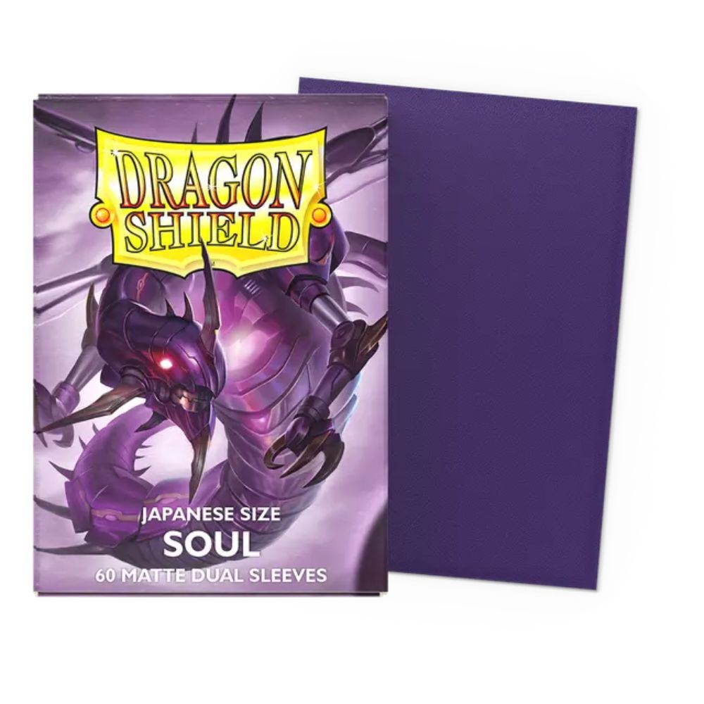 Dragon Shield Sleeves: Japanese Matte Dual - Soul 60CT / # AT-15162