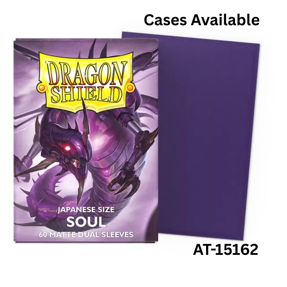 Dragon Shield Sleeves: Japanese Matte Dual - Soul 60CT / # AT-15162