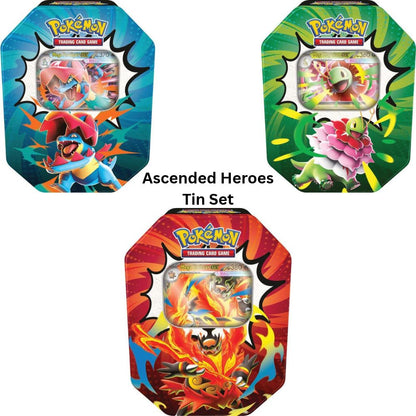 Mega Evolutions 2.5 Ascended Heroes Tin Set: Pre-Order 8/28/26 Release