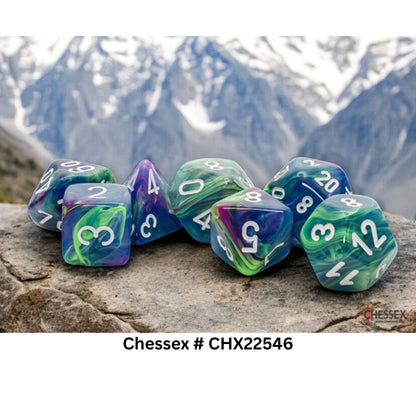 Festive Mega-hedral Waterlily/white 7-Die set CHX 22546