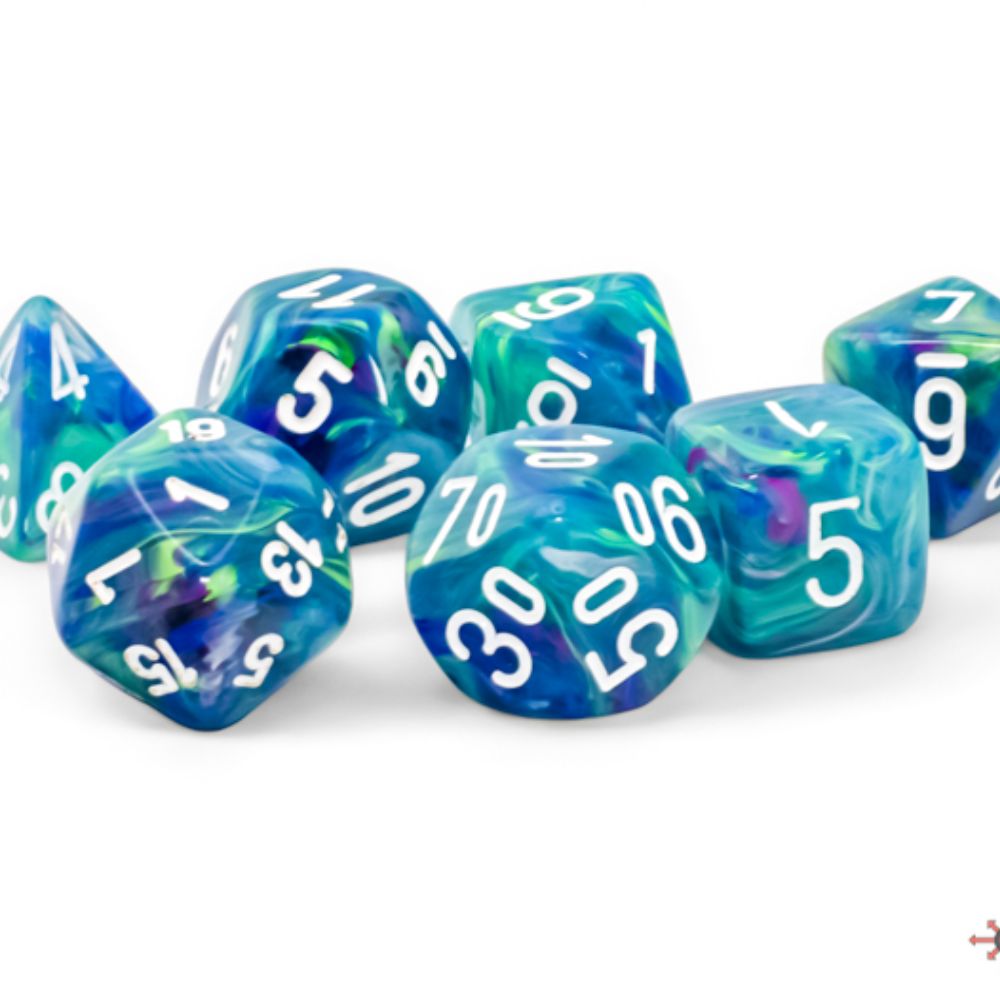 Festive Mega-hedral Waterlily/white 7-Die set CHX 22546