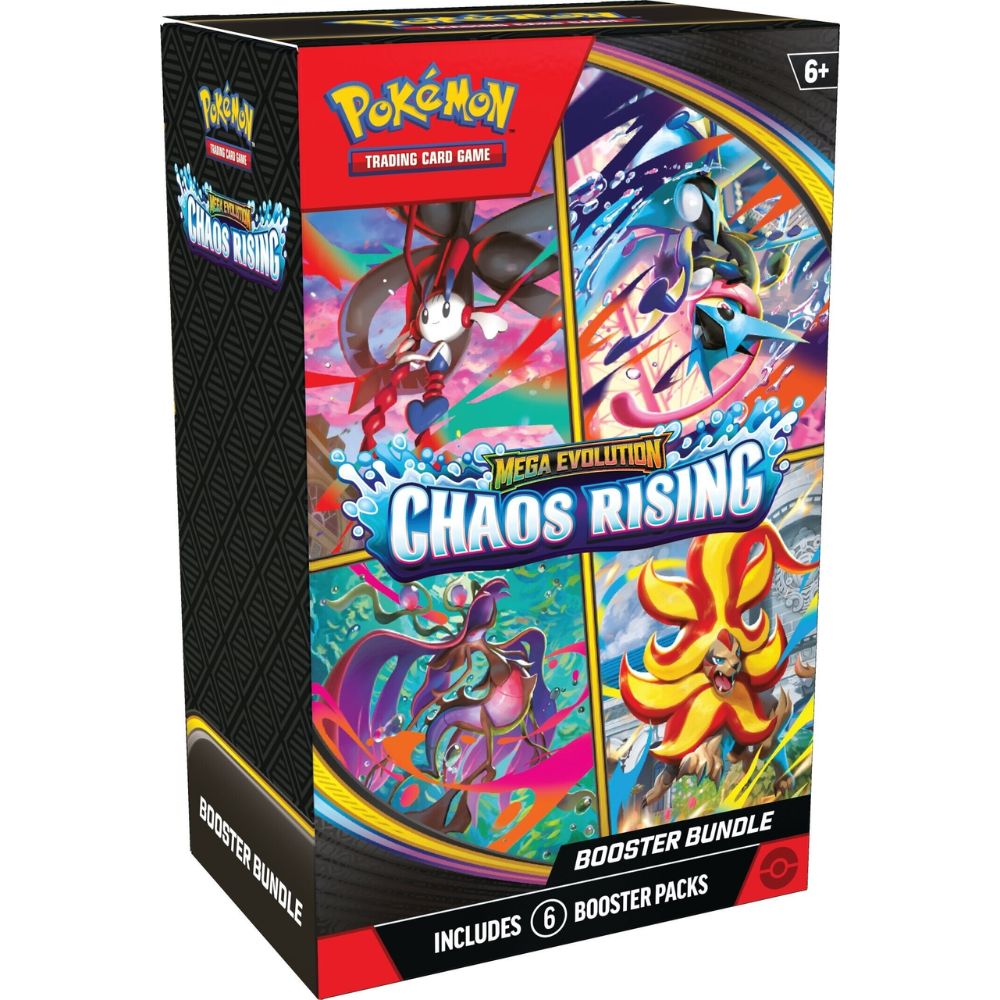 Mega Evolutions ME4 - Chaos Rising Booster Bundle