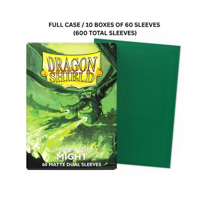 Dragon Shield Sleeves: Japanese Matte Dual - Might 60CT / # AT-15158