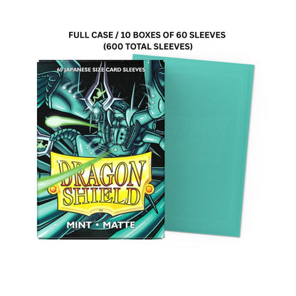 (X10)  Dragon Shield Sleeves: Japanese Matte - Mint 60CT / #AT-11125