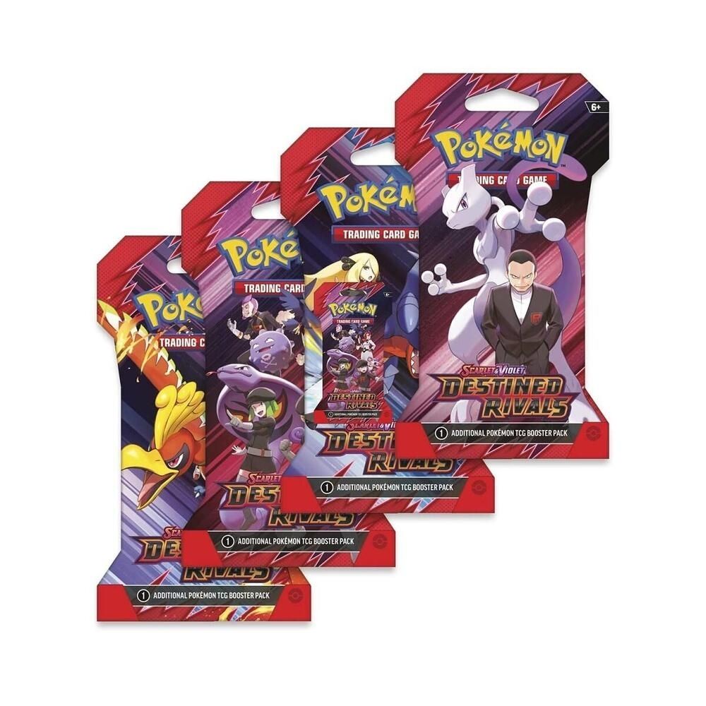 Destined Rivals Sleeved Booster Pack [Set of 4 booster packs ]