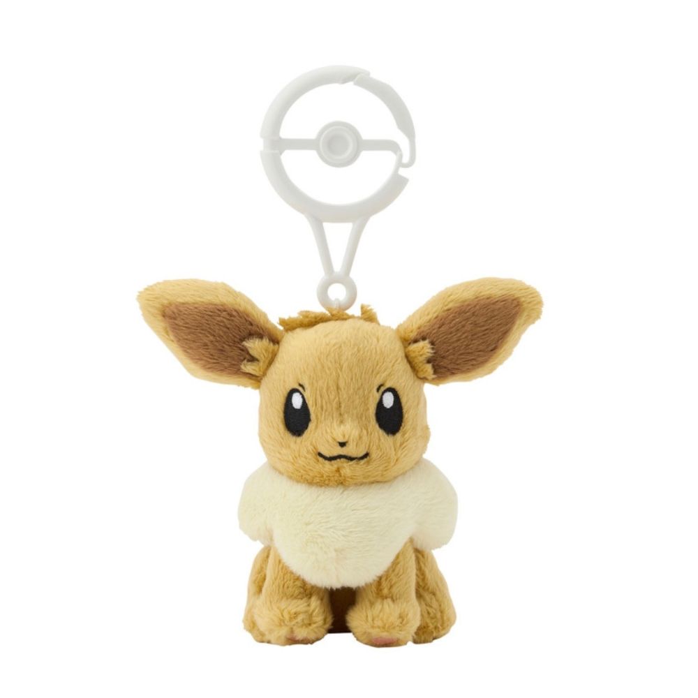 Pokemon Center Original Mascot With Carabiner Eevee