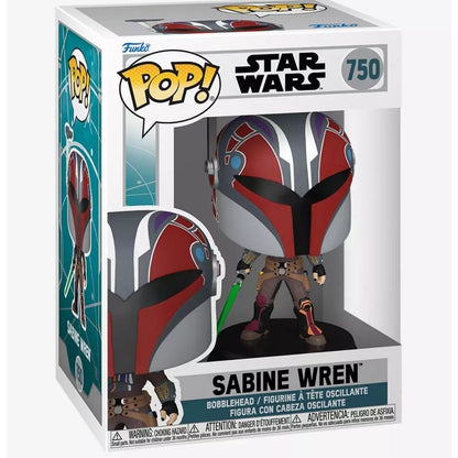 FUNKO POP STAR WARS AHSOKA S3 SABINE WREN FNK #750
