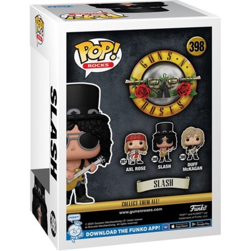 Guns N' Roses Slash (1990's) Funko Pop! Vinyl Figure FNK #398