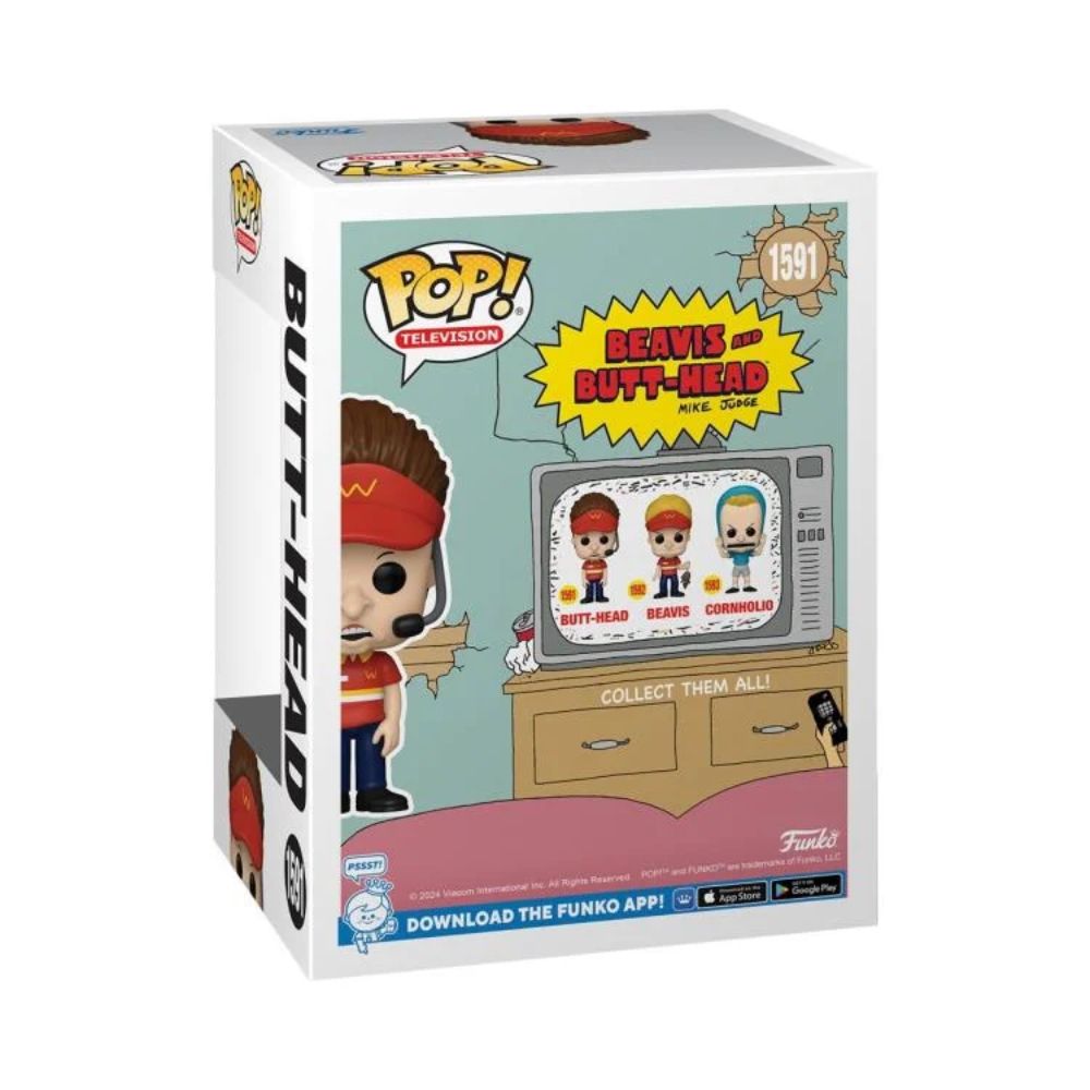 Pop! TV: Beavis & Butt-Head - Butt-Head (Burger World Uniform)
