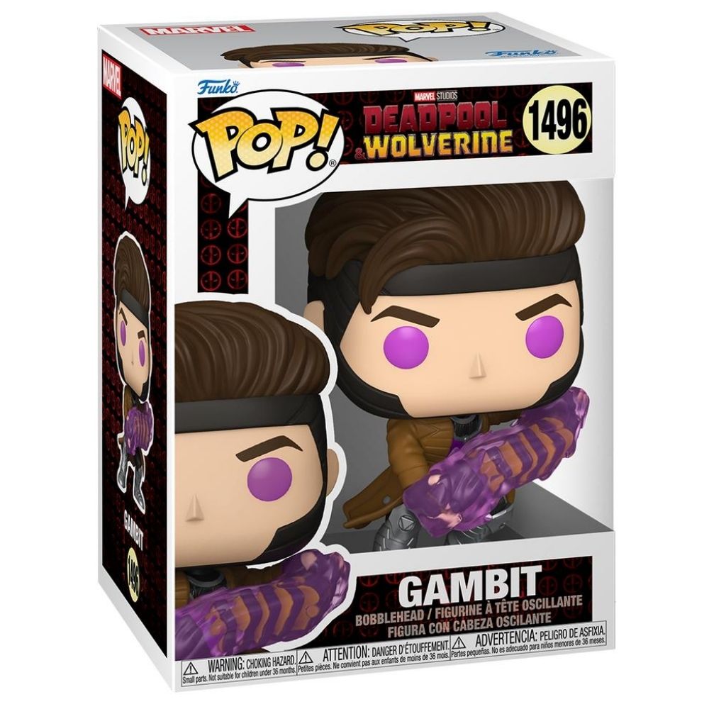 Deadpool & Wolverine Gambit Funko Pop! Vinyl Figure #1496