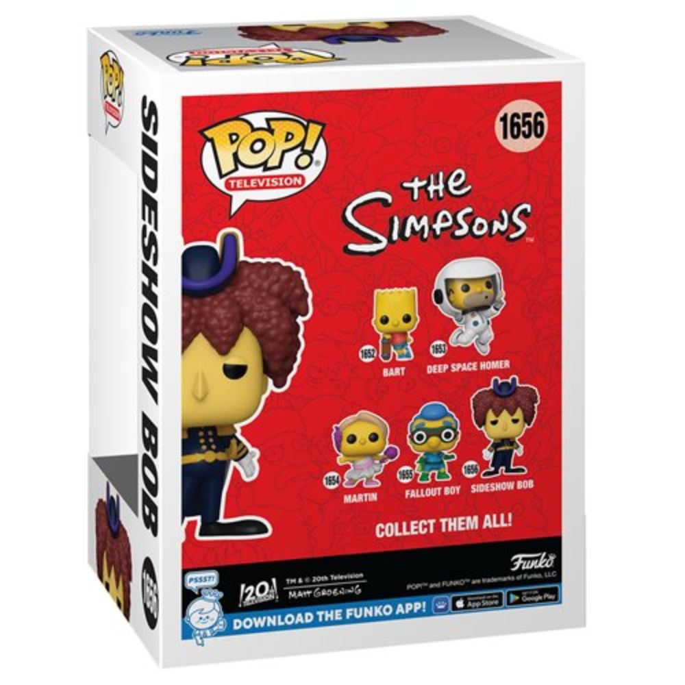 The Simpsons Sideshow Bob Funko Pop! Vinyl Figure #1656