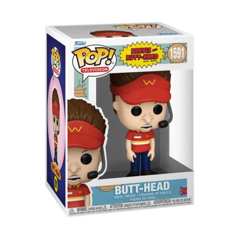 Pop! TV: Beavis & Butt-Head - Butt-Head (Burger World Uniform)