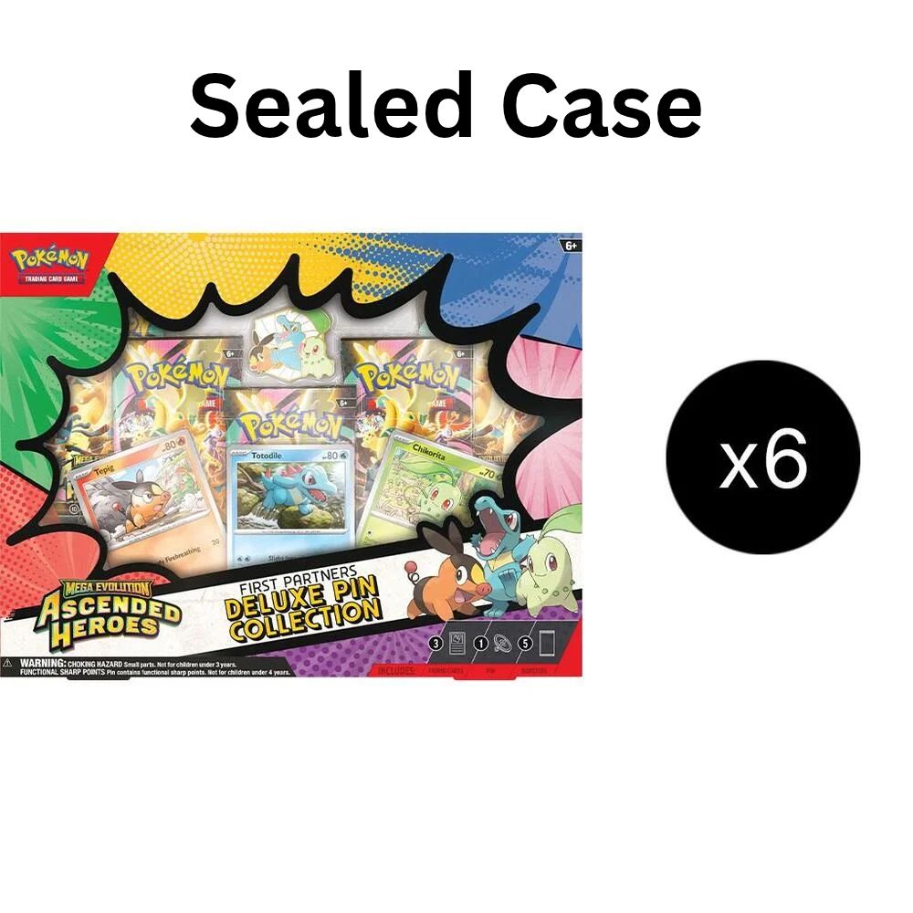 Ascended Heroes First Partners Deluxe Pin Collection Case