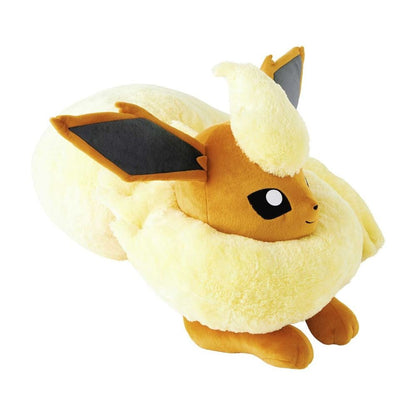 Pokemon Flareon Life Size Jumbo Plush lying down Japan Genuine