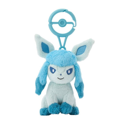 Pokemon Center Original Mascot With Carabiner Glaceon