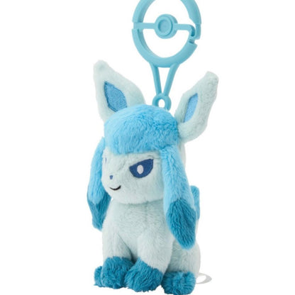 Pokemon Center Original Mascot With Carabiner Glaceon