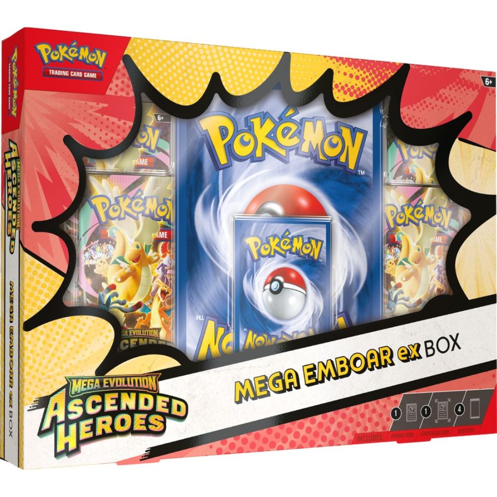 Ascended Heroes Mega Emboar ex Box