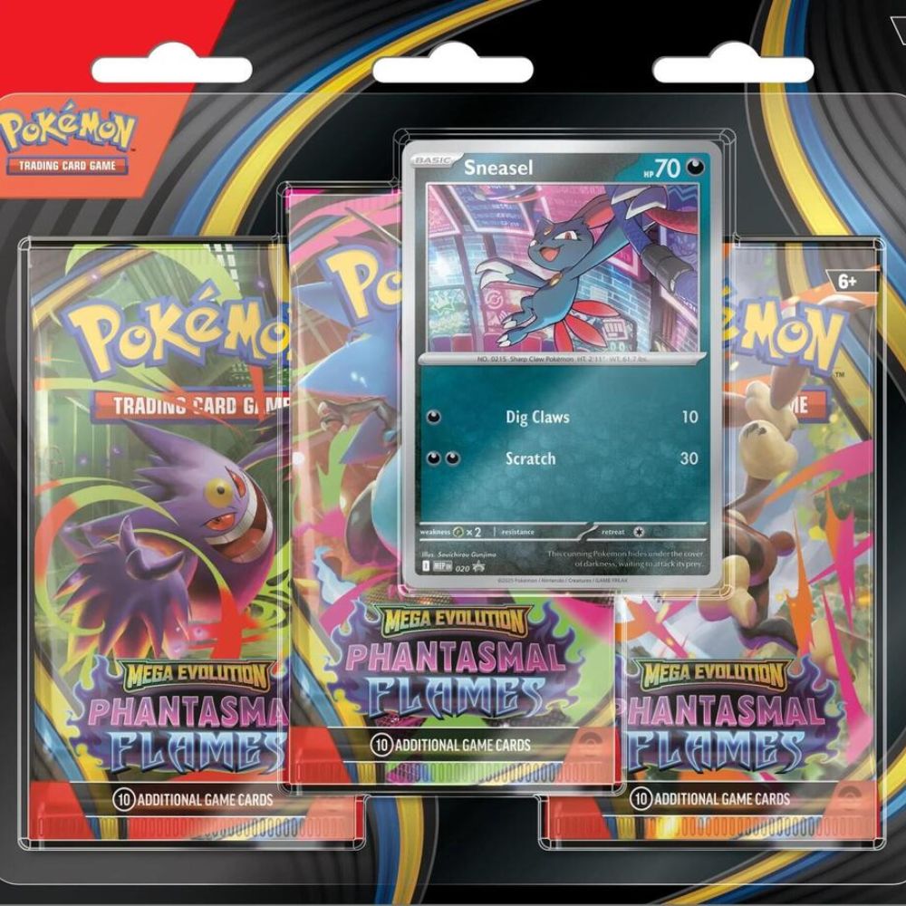 Phantasmal Flames 3 Pack Blister [Sneasel]