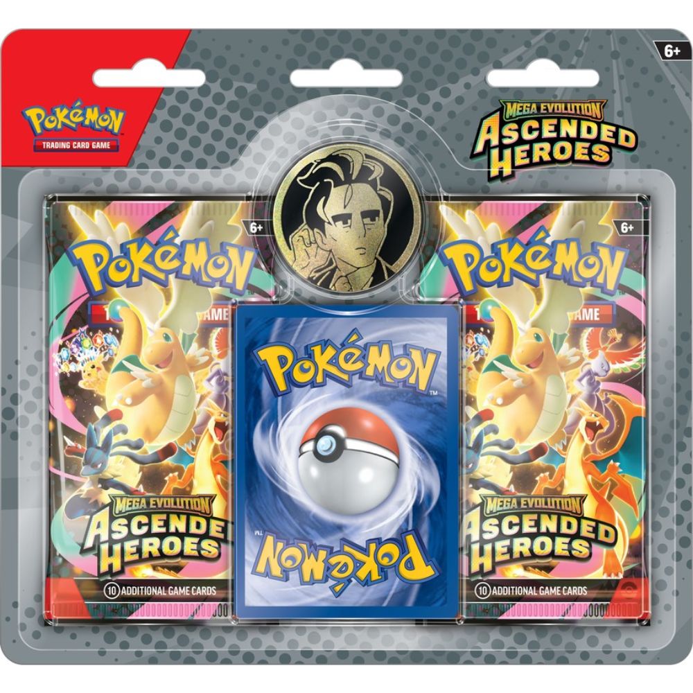 Pokemon Mega Evolutions 2.5 Ascended Heroes 2-Pack Blister- (Larry's Komala)