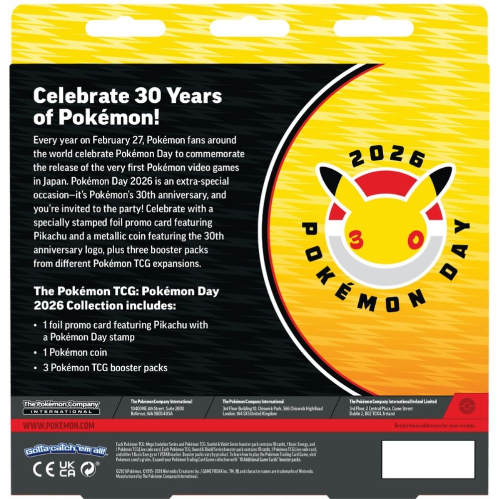 Pokemon Day 2026 Collection Box
