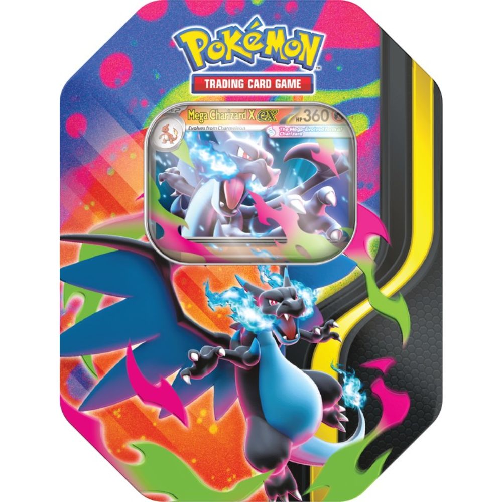 Pokemon TCG: Mega Charizard X Tin