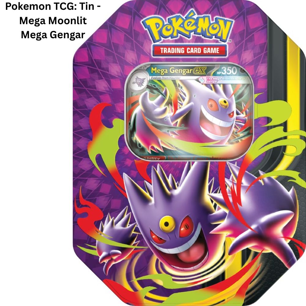 Pokemon TCG: Tin - Mega Moonlit- Mega Gengar ex