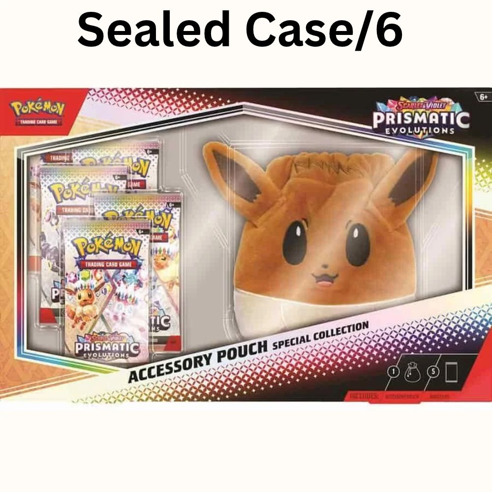 Prismatic Evolutions Accessory Pouch Special Collection Case
