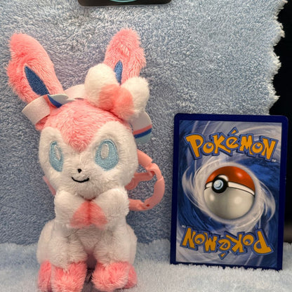 Pokemon Center Original Mascot With Carabiner Sylveon