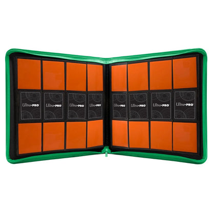 Ultra Pro PRO Binder: 12-Pocket Zippered - Green