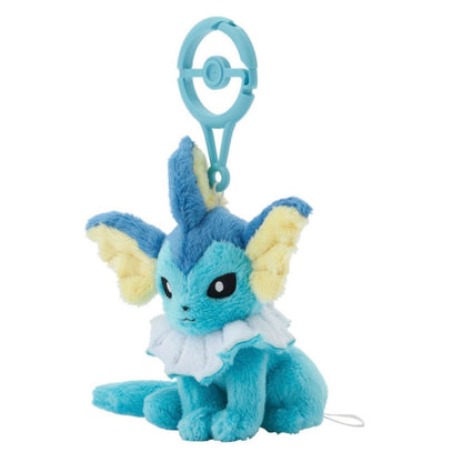 Pokemon Center Original Mascot With Carabiner Vaporeon