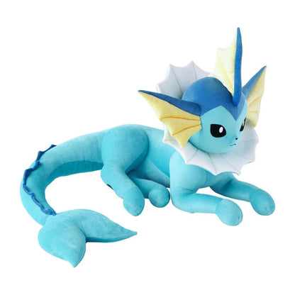 Pokemon Life Size VAPOREON  Jumbo Plush Doll Lying Down Japan Genuine