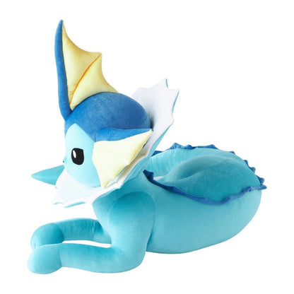 Pokemon Life Size VAPOREON  Jumbo Plush Doll Lying Down Japan Genuine