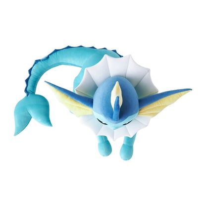 Pokemon Life Size VAPOREON  Jumbo Plush Doll Lying Down Japan Genuine