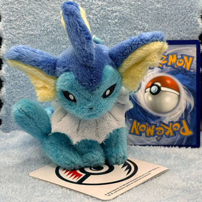 Pokemon Center Original Mascot With Carabiner Vaporeon