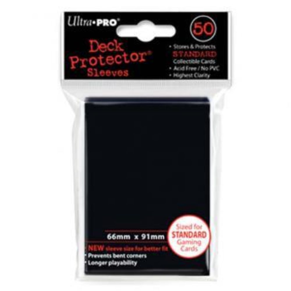 Ultrapro Black Deck Protector (Regular - 50 Ct) image 0