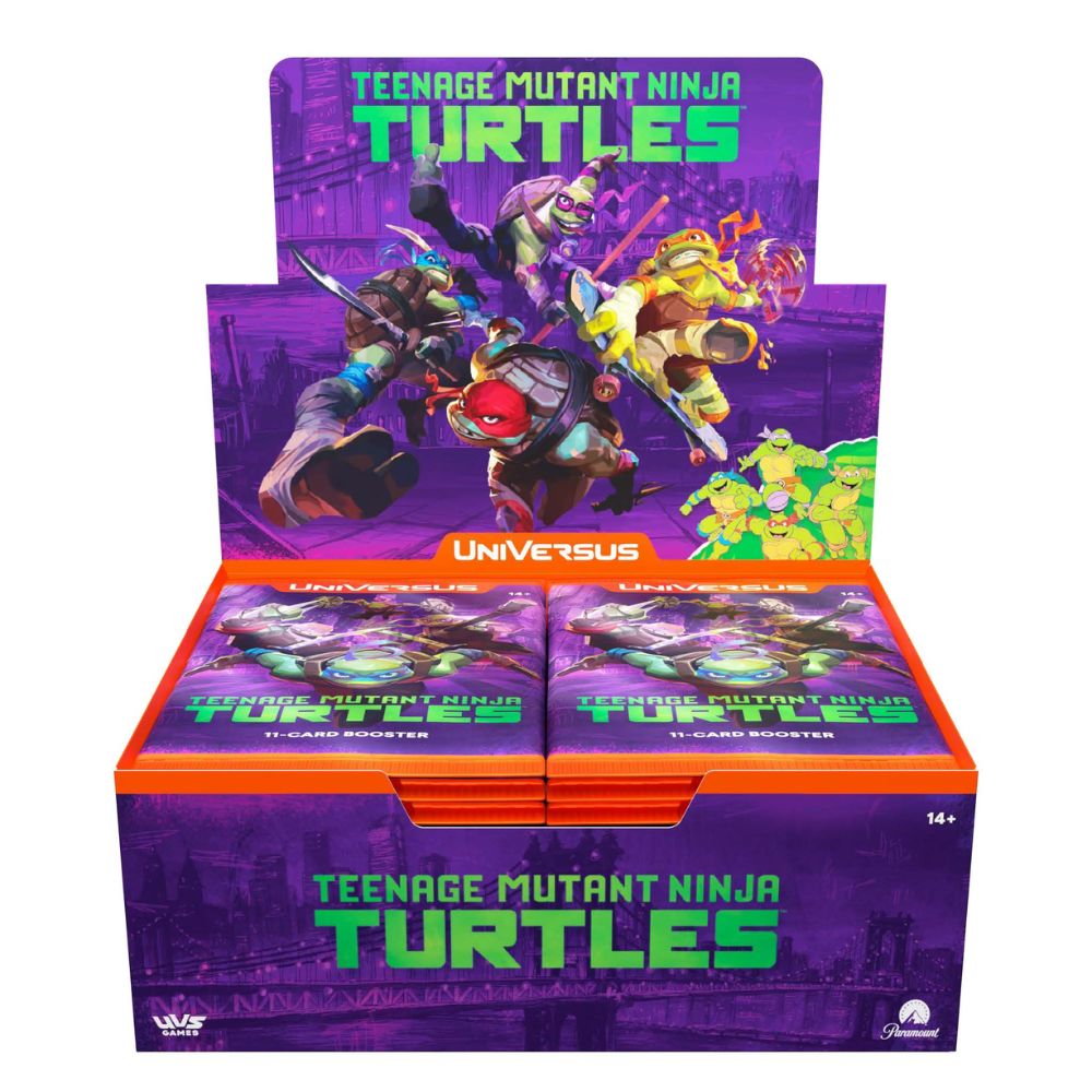 UniVersus CCG: Teenage Mutant Ninja Turtles Booster Display image 0