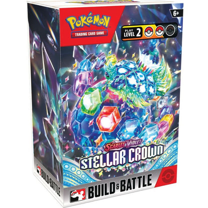 Pokemon Stellar Crown Build and Battle Box - SV7 image 0