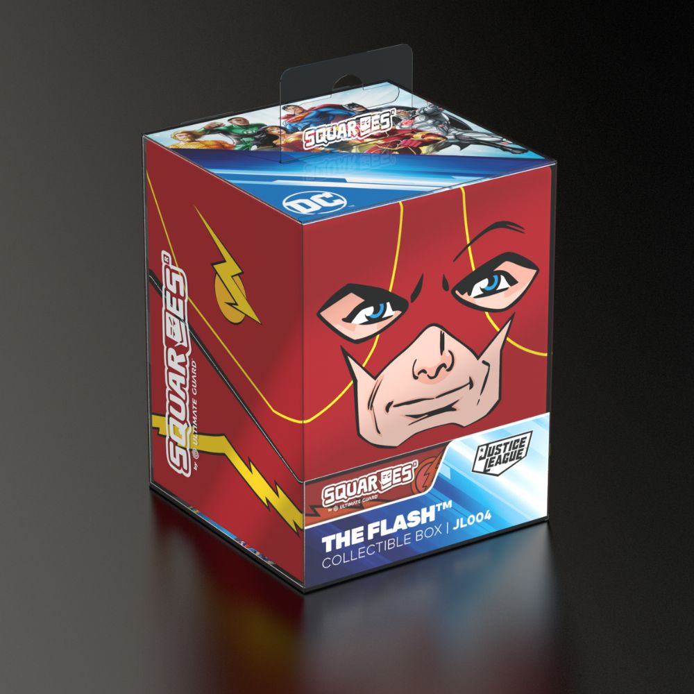 Squaroes: 100+ Deckbox -DC Comics Justice League - The Flash image 0