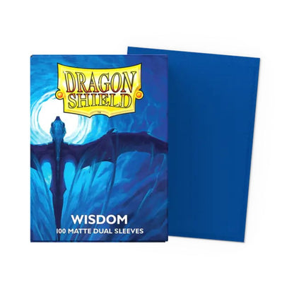 Dragon Shield Sleeves: Standard Matte Dual - Wisdom 100CT image 1