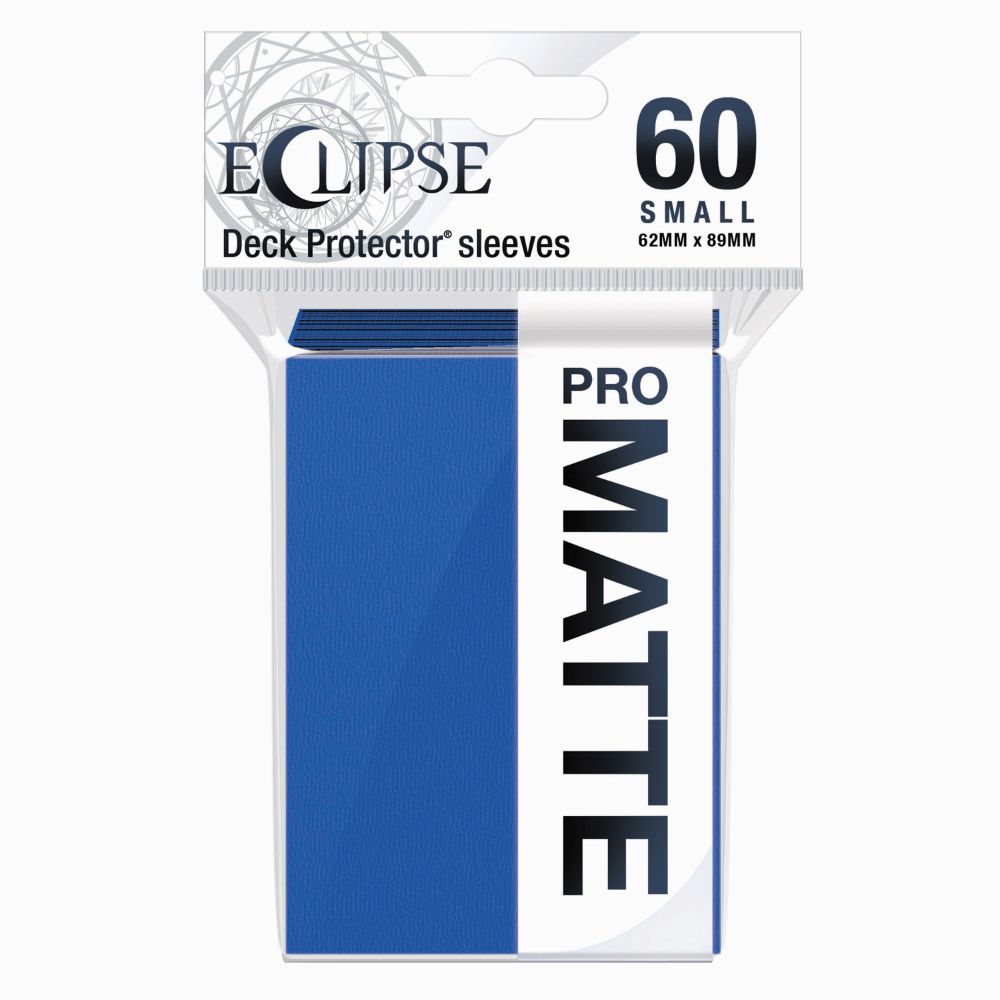 Ultra Pro Sleeves Small Eclipse Matte Pacific Blue 60-Count image 0