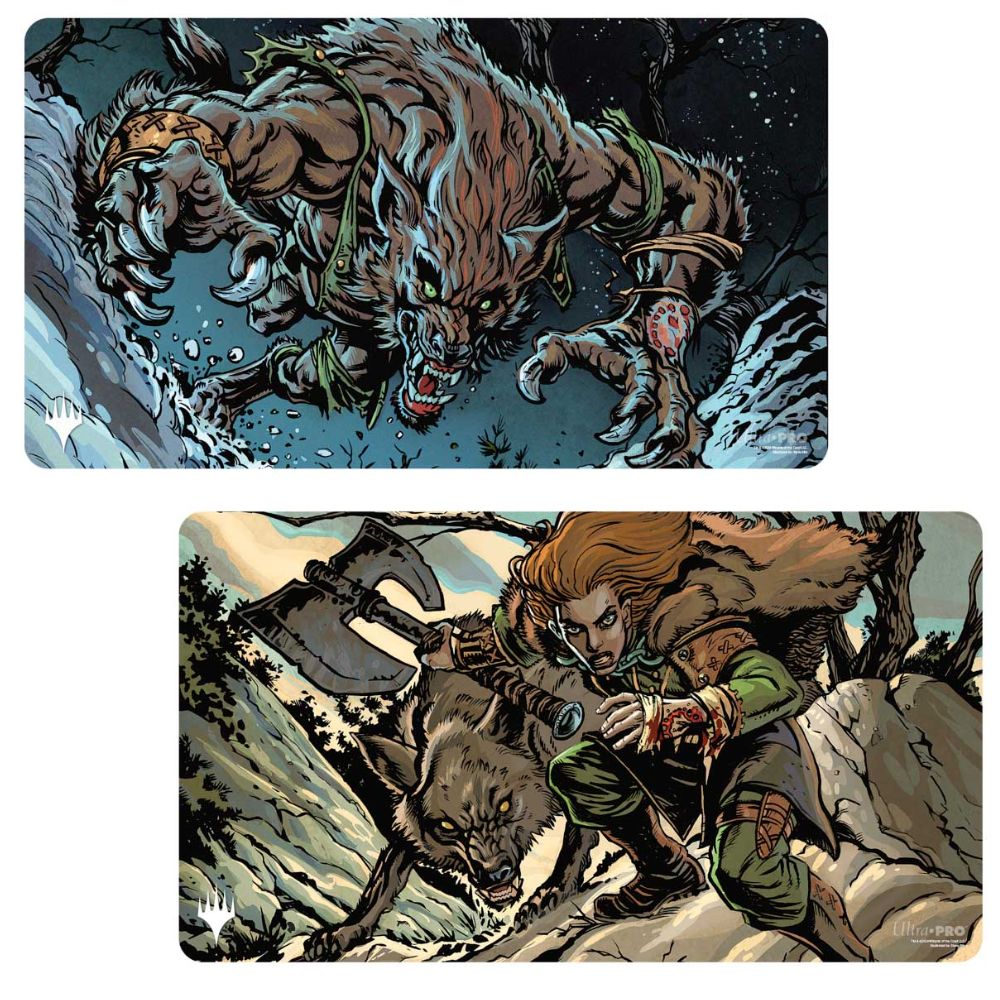 Double Sided Playmat Magic the Gathering Innistrad Remastered Multi Mythic Y image 0