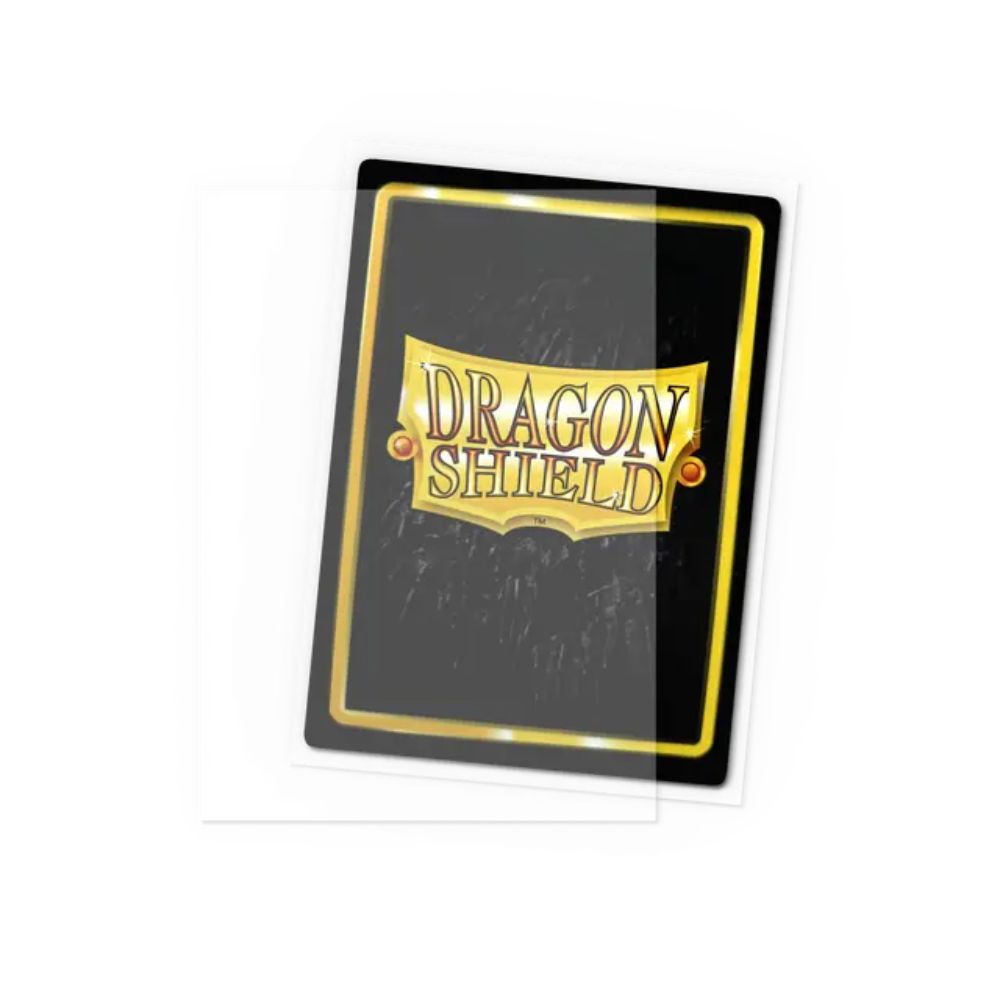Dragon Shield Sleeves: Standard Non-Glare Matte - Clear 100CT #AT-11821 image 1
