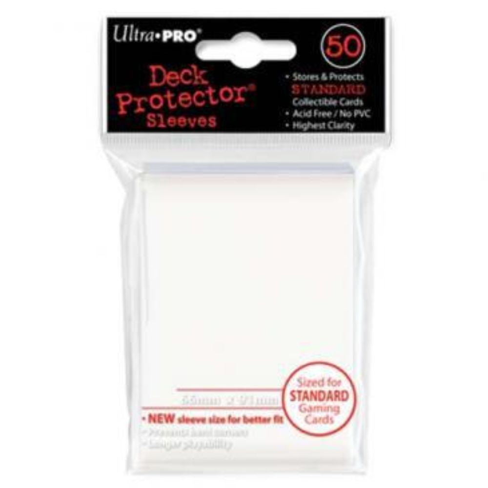 Ultrapro White Deck Protector (Regular - 50 Ct) image 0